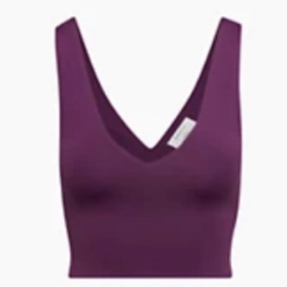 Babaton Body Contour, Double V Crop, dewberry